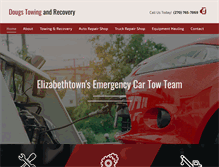 Tablet Screenshot of dougstowingky.com